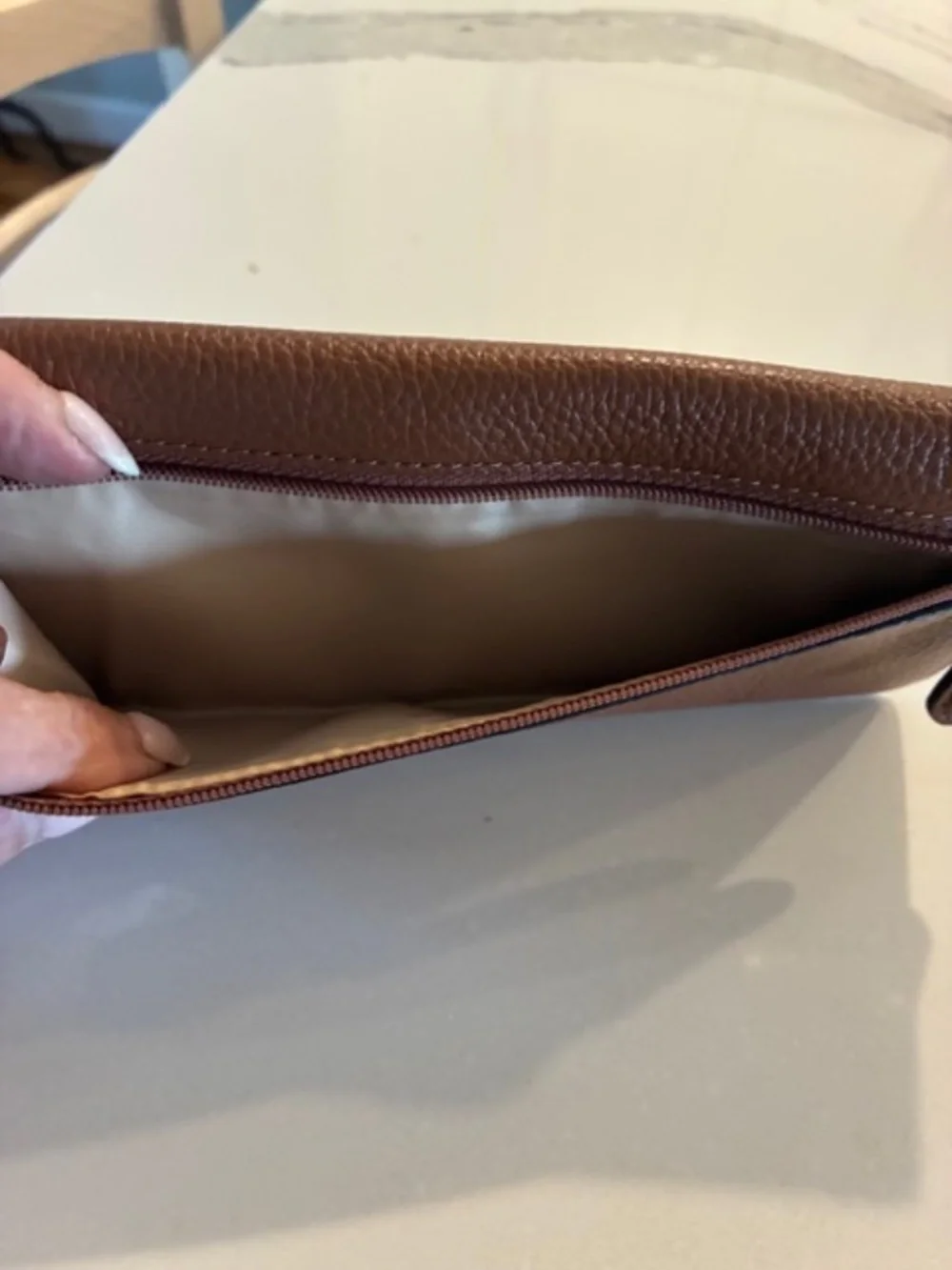 Coach womens leather